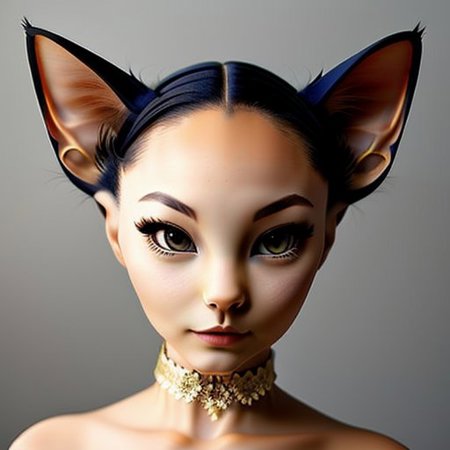 sphynxcatgirl no human ears no double ears