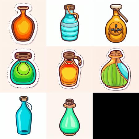 ((a bottle))),(solo),masterpiece, top quality, best quality,official art ,game icon institute,game icon <lora:bottle:0.4>