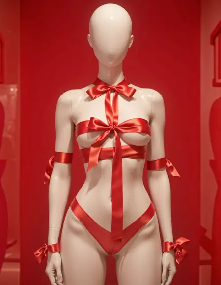 [FLUX]Ribbon wrap outfit (NSFW)