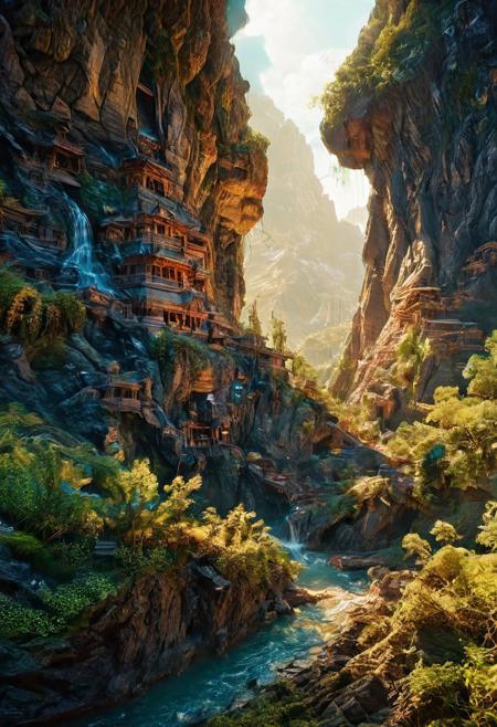 Beautyfull Photo of the day mountain, the mystical light, professional photography, natural lighting, volumetric lighting maximalist. intricately detailed, complex, elegant, expansive, fantastical