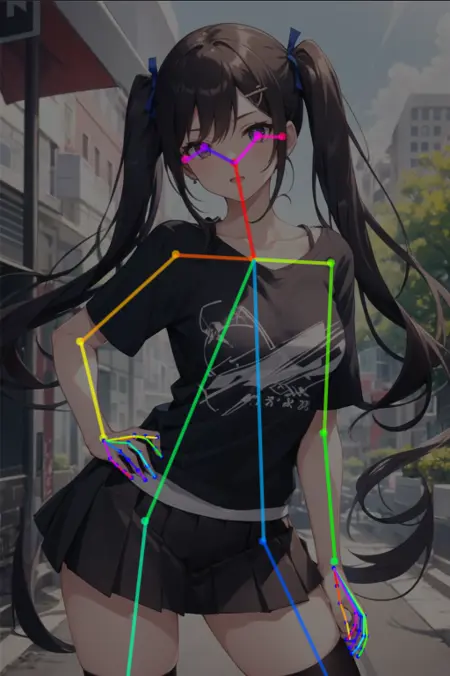 [OpenPose] Contrapposto