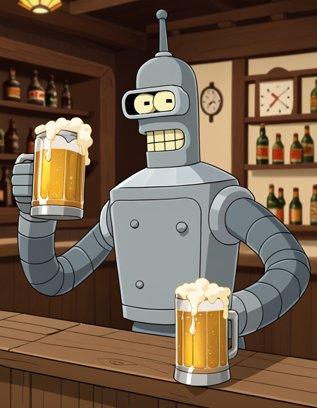 Bender - Futurama v1.0 Pony