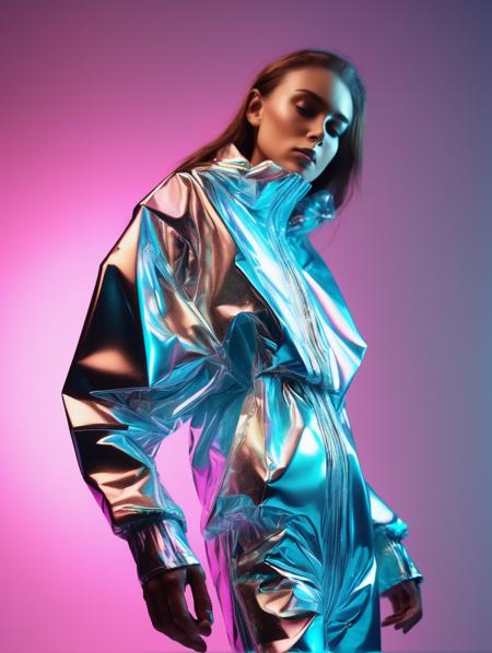 Made Of Iridescent Foil SD XL