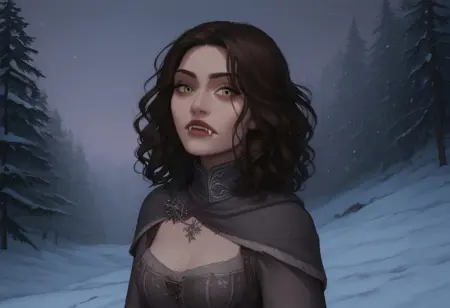 Serana | Elder Scrolls Nord Vampire | EigoKawashima Style