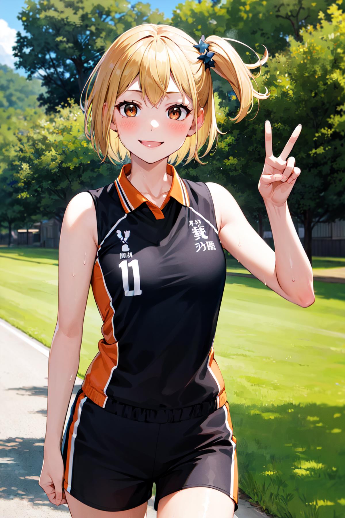 Yachi Hitoka 谷地仁花 / Haikyuu!! image by h_madoka