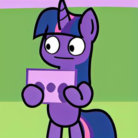 (twilight sparkle), pony, feral, [:(algebralien),:0.25] solo <lora:Algebraliens-000002:0.69>