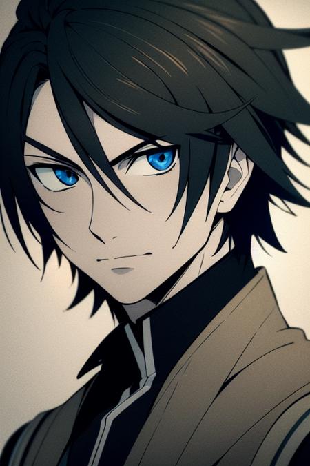 anime coloring, (masterpiece,best quality),1boy, solo,portrait,day,