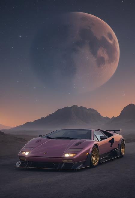 ethereal fantasy concept art of  lamborghini countach,<lora:CHV-Zoom-000005:1>,Cornelisz Hendriksz Vroom vehicle,car, . magnificent, celestial, ethereal, painterly, epic, majestic, magical, fantasy art, cover art, dreamy