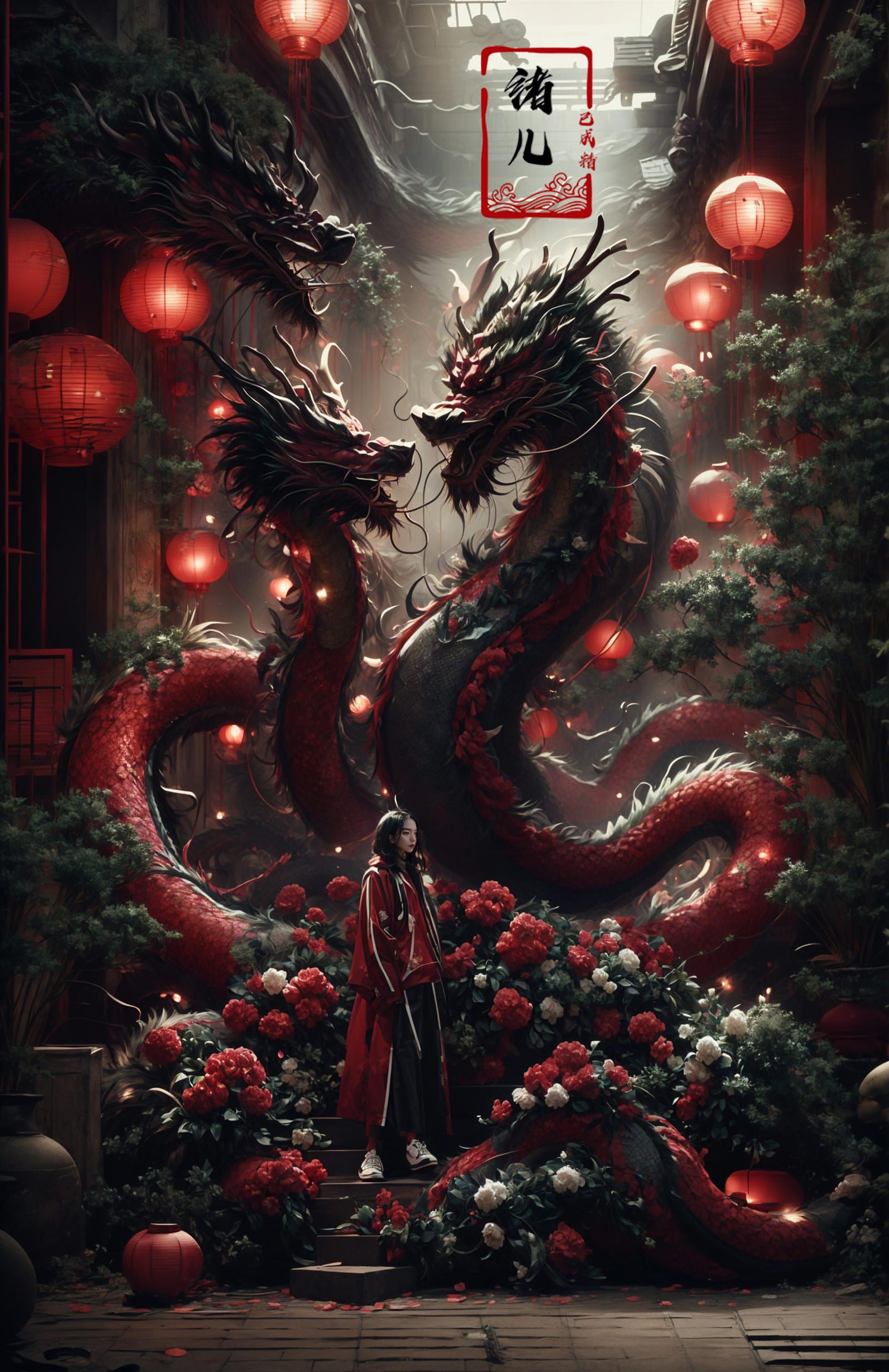 绪儿-龙舞Dragon dance image by XRYCJ