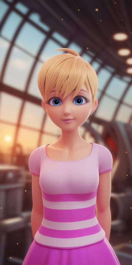 Rose Lavillant, Ladybug, Miraculous. Different models and attires. 🔵 Civilian (Pony)