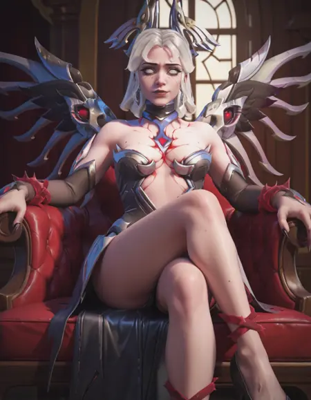 Fallen Angel Mercy Skin (Pony & Illustrious)