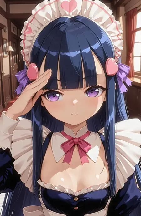 Oshiete Re: Maid - Shiraha Nakadachiuri [Illustrious]