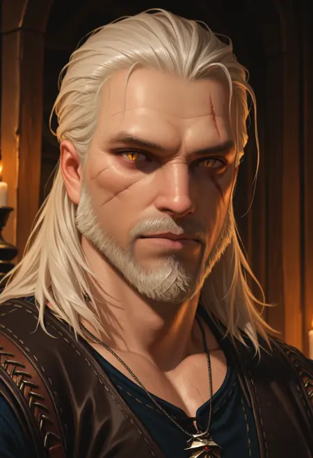 Geralt from The Witcher 3 [IllustriousXL]