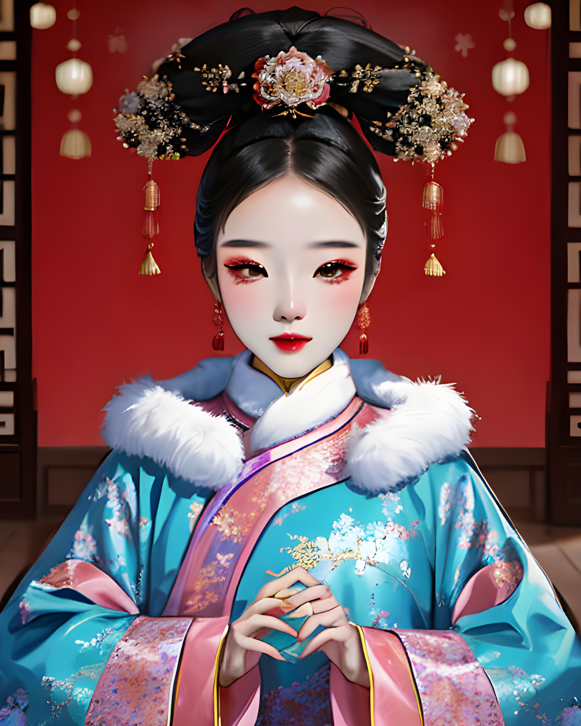 QingFashion - Qing Dynasty Women's Hairstyles and Clothing image by KimiKoro