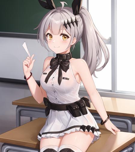 fiveseven, (fivesevenCute:1), classroom, cute smile, ponytail
<lora:FiveSeven:.6> <lora:FiveSevenCute_Costume:1>