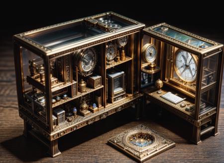 ((isometric view of 3d miniature)), landscape diorama, (((steampunk))), ((all contained in a rectangular display on a desk)), 24mm, 4k textures, soft cinematic light, adobe lightroom, photolab, hdr, intricate, elegant, highly detailed, sharp focus, 6((((cinematic look)))), soothing tones, insane details, mini\(ttp\), (8k, RAW photo, best quality, masterpiece:1.2), <lora:miniature_V1:1>, <lora:more_details:1.7>, <lora:wowifierV3:.6>,