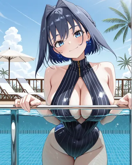 Glass Pool Wall