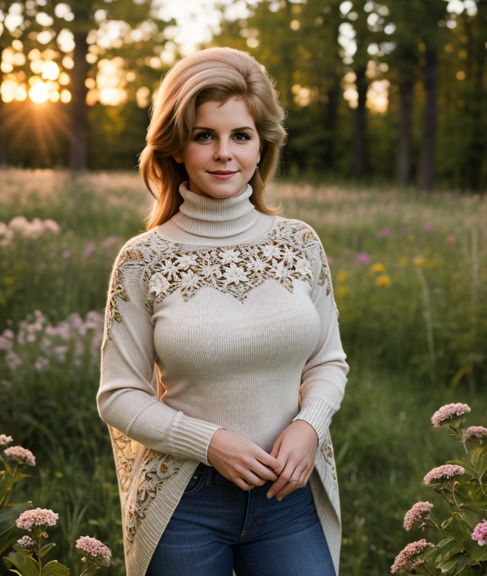 _r0sh1ll___nature__outdoor__colorful_flowers__undergrowth__warm_light__sunset__upper_body__breast__smile__cloak__intricate__detailed_eyes__jeans___knit_turtleneck__-_nipples__asiatic__a_4043800480.png