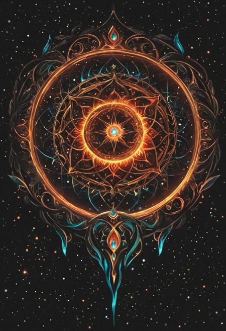 ethereal fantasy concept art of  <lora:R0k00bstr0ctHD:1>,r0k00bstr0cthd,r0k00bl0ckb0ckgr00ndhd,(shiny, fire, multicolored, black background, glowing, magic circle, aura), . magnificent, celestial, ethereal, painterly, epic, majestic, magical, fantasy art, cover art, dreamy