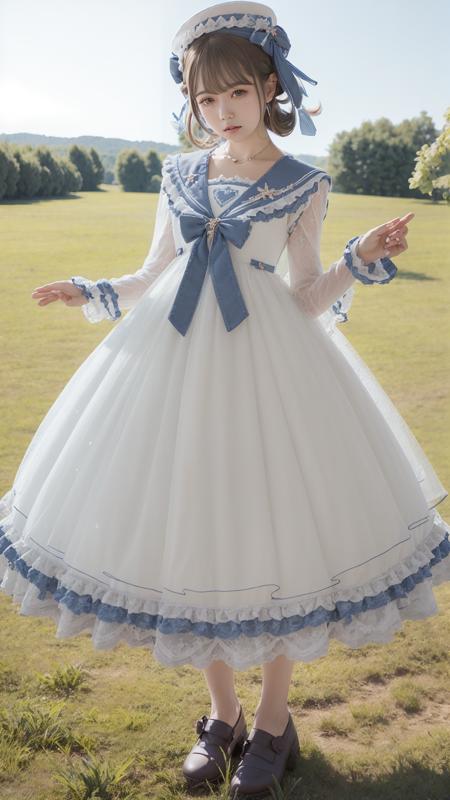 qhxc \(manaka nemu\) white dress