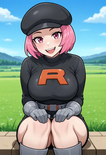 Team Rocket Grunt - Pokemon HGSS/GO [Illustrious]
