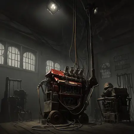 Dead by Daylight: working on a generator concept (Pony)