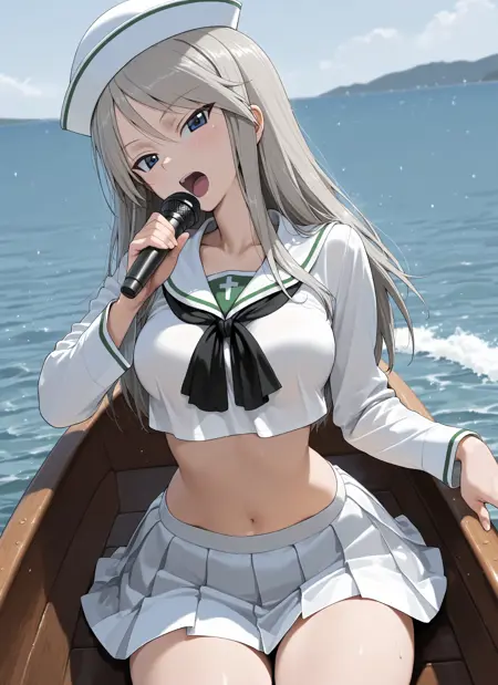 "Great Waves" Flint (Girls Und Panzer) (Illustrious XL)