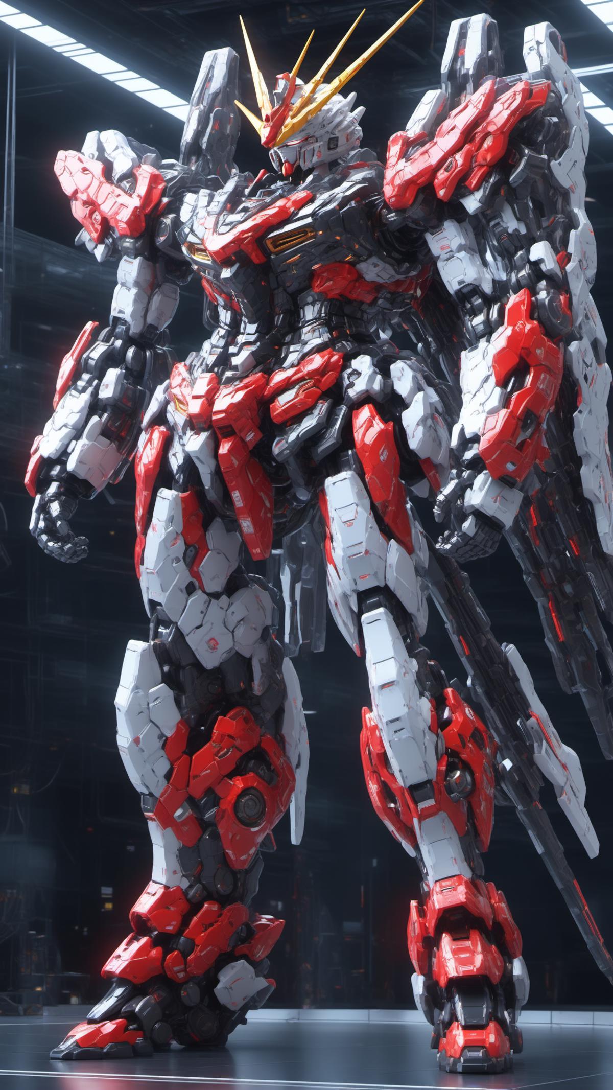 SDXL_Gundam_Transparent 高达透明装甲 image by A_banana