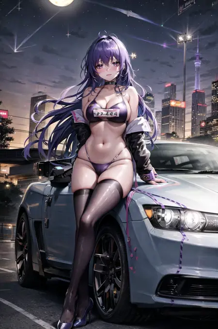 Esthetic Car Girl