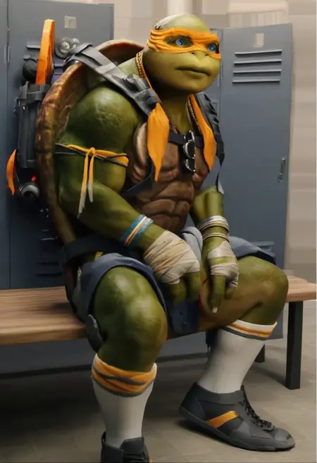 TMNT Mikey Pony
