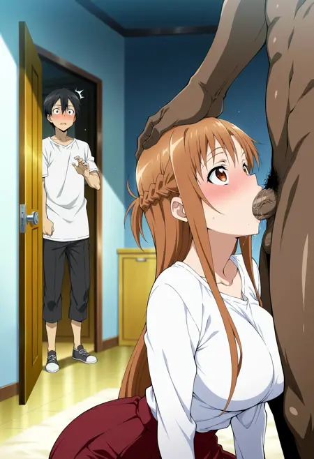 Caught NTR-Oral | Netorare/Netorase | Concept version | Illustrious/NoobAI/Pony | Commission