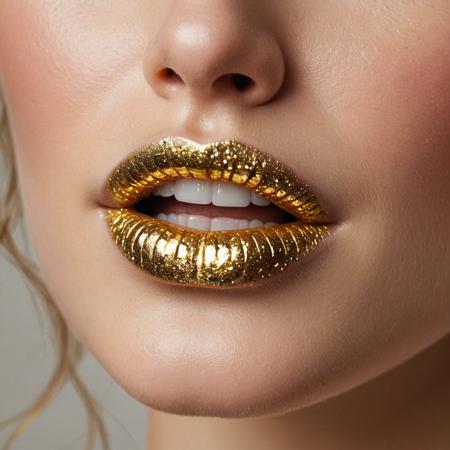 Golden Glitter Lips v1.1