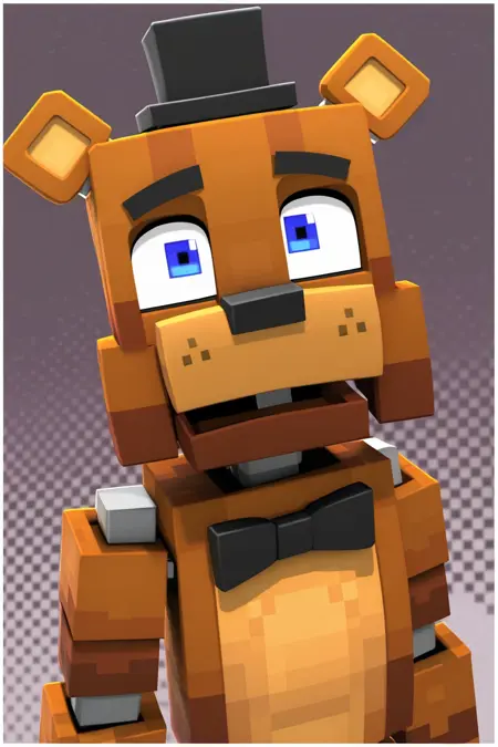 Freddy Fazbear (Zamination/Fazbear and Friends/Five Nights at Freddy's/Fnaf)