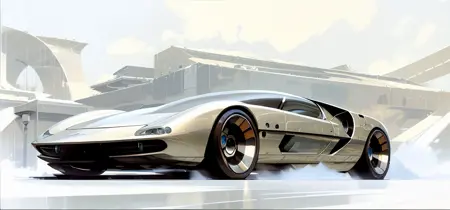 Cardesign-Syd Mead Style