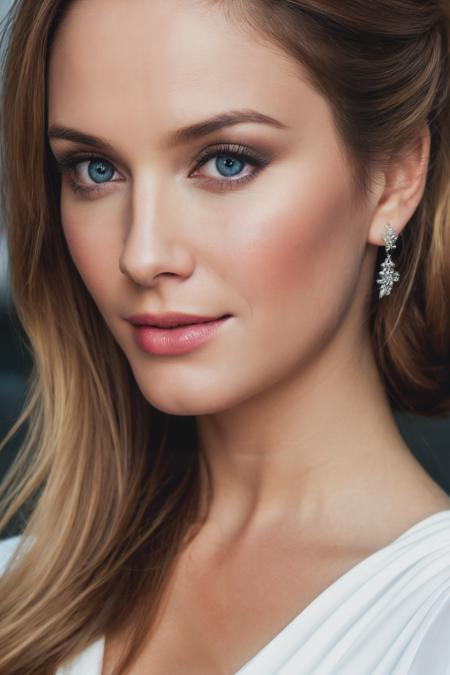Photograph, chk , detailed face, skin texture, beautiful eyes, long hair, (hair up), office background, high detail, HD, ultra detailed, ultra realism, field of view, trending on 500px, <lyco:ChristinaHendricks-RealVision-V1.0:1.0>