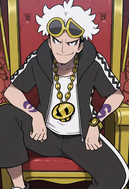 Guzma: Team Skull Boss |グズマ  (Pokemon) [Illustrious]