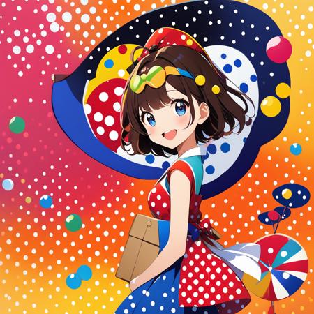 Polka Dot Painting Style v1.0-SDXL