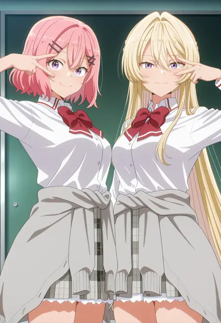 Amaori Renako & Ozuka Mayu | 甘織 れな子 & 王塚 真唯 - わたしが恋人になれるわけないじゃん、ムリムリ! | 甘织玲奈子 与 王冢真唯 - 我怎么可能成为你的恋人,不行不行!