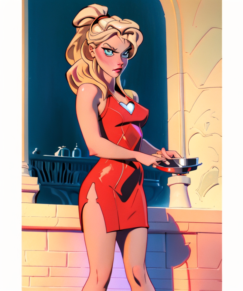 Bruce Timm Style Inspired Female Characters image by RiverElsewhere