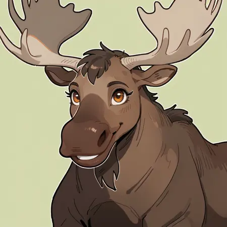 Moose (species) PONYXL