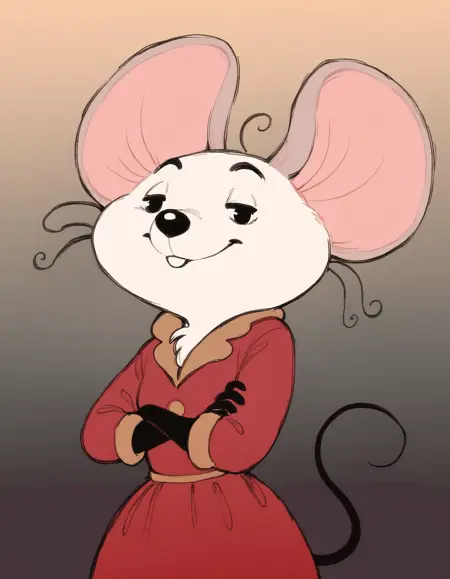 Mouse with «Gorgonzola Crew» | VK Stickers | PDXL