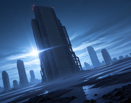 Post Apocalyptic City (Landscape) (Illustrious) (AD) v1.0