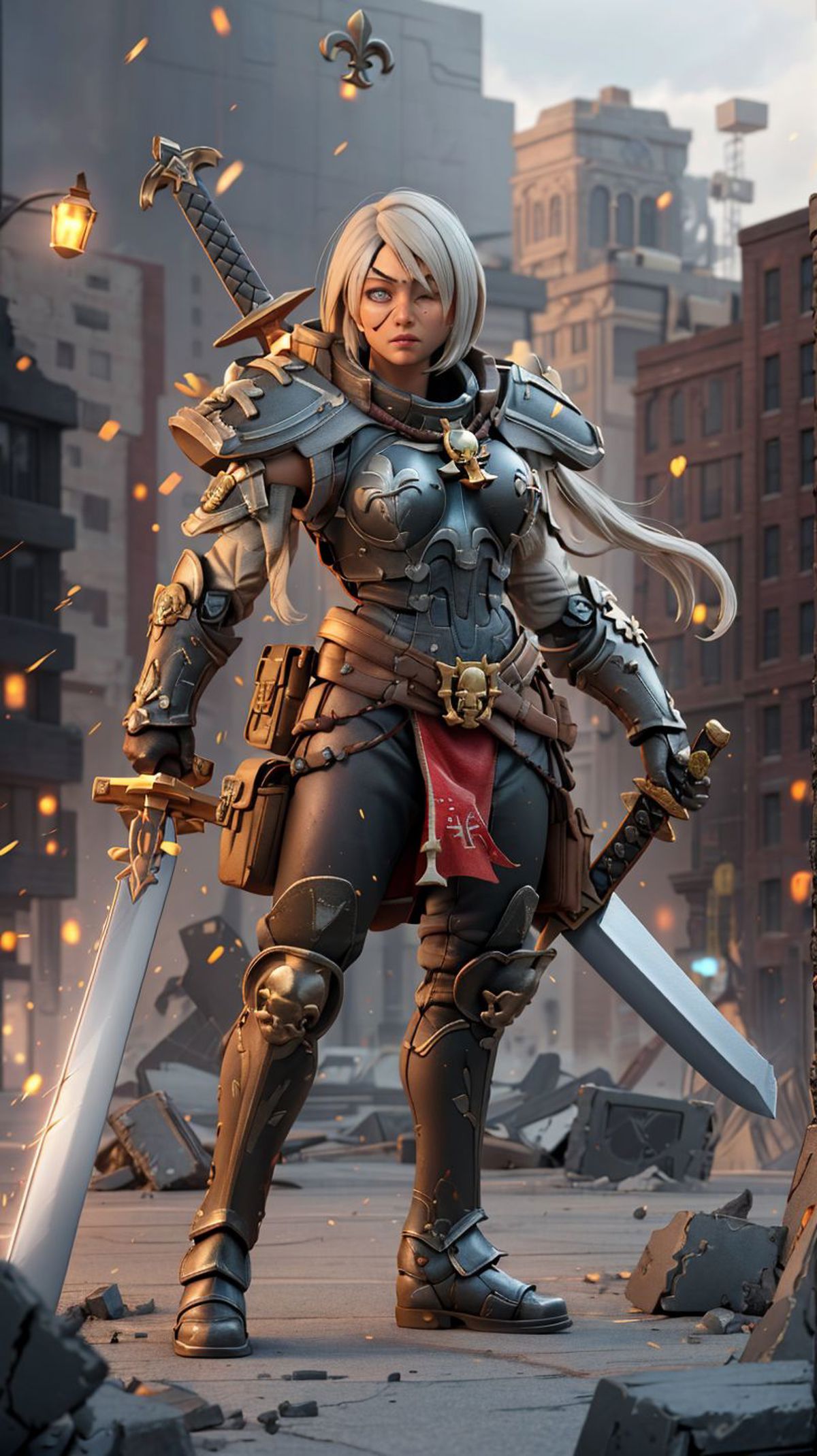 Warhammer 40K Adepta Sororitas Sister of Battle armor - by EDG image by marusame