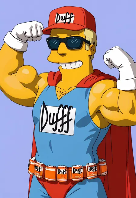 DuffMan ( The Simpsons )