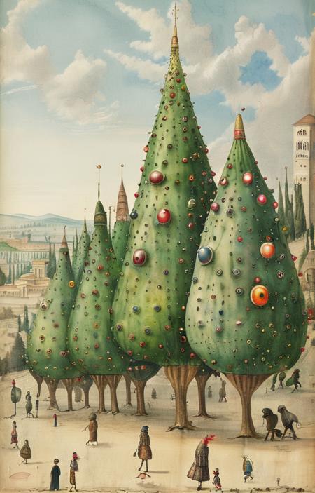 style of Codex Seraphinianus [SDXL] 212 - v1.0 | Stable Diffusion XL ...