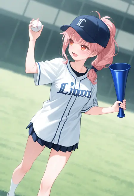 [Illust&XL&Pony] Saitama SEIBU Lions girl / 埼玉西武ライオンズ女子 / NPBユニフォーム