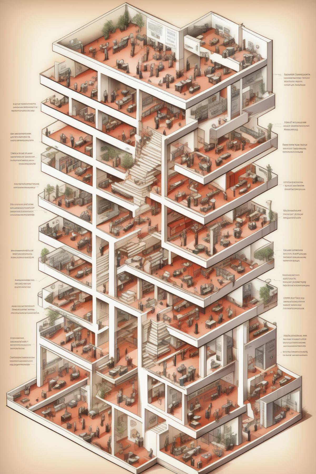 Isometric Cutaway image by Kappa_Neuro