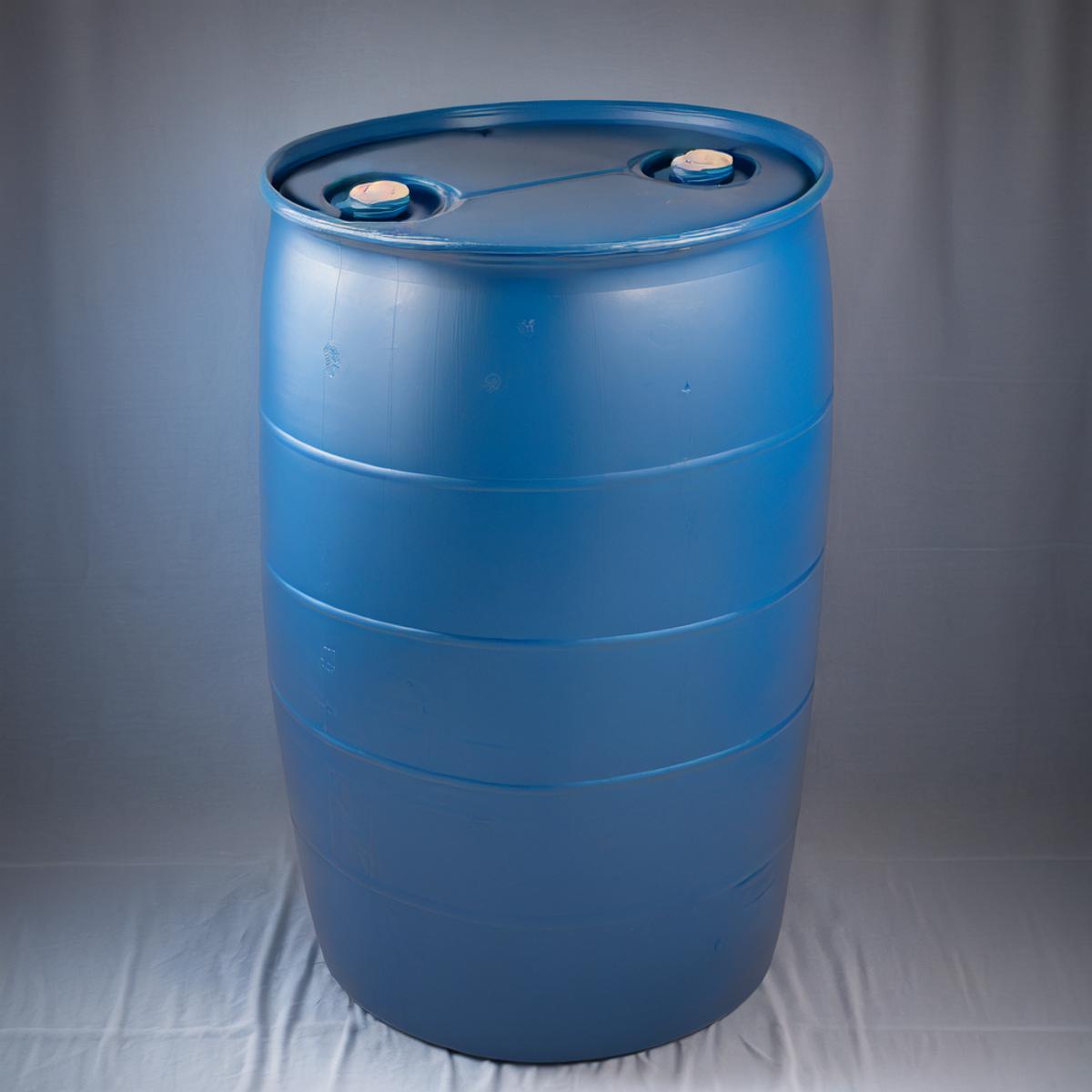 55 gallon blue barrel image by uiouiouio