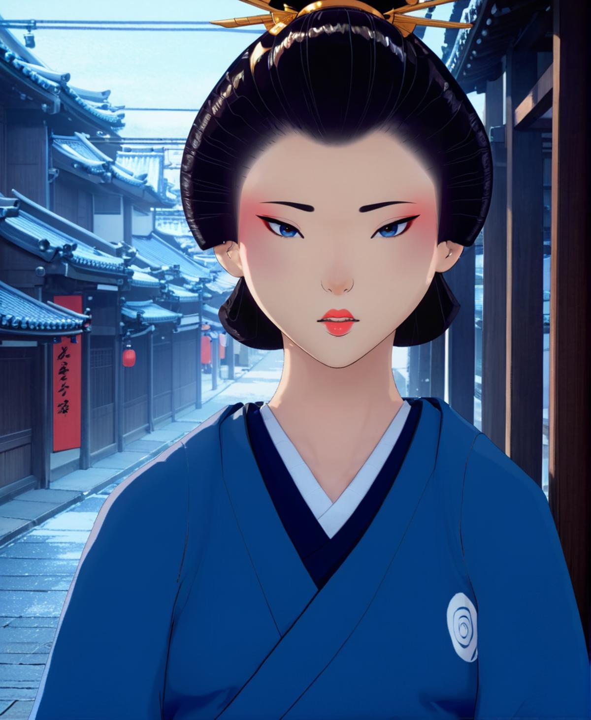 Blue Eye Samurai Style image by metulski