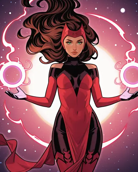 Scarlet Witch - Hellfire Gala Costume - Marvel Comics (Illustrious)